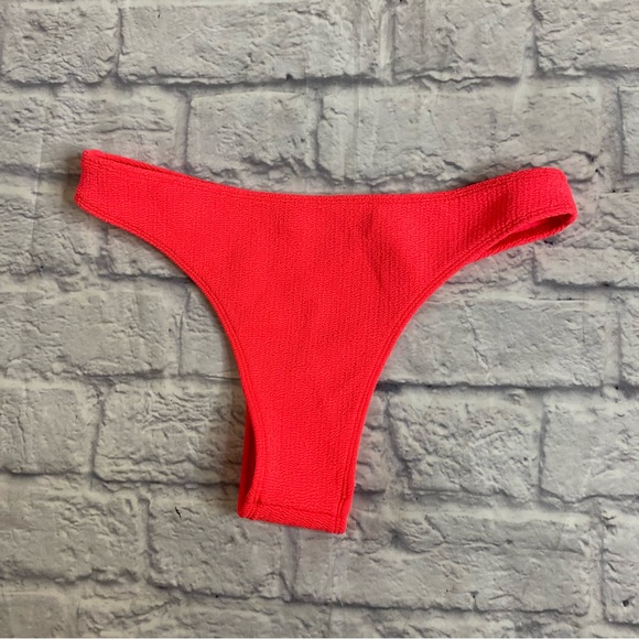 MIKOH - BIKINI BOTTOM CHEEKY PINK NEON - Picture 4 of 6